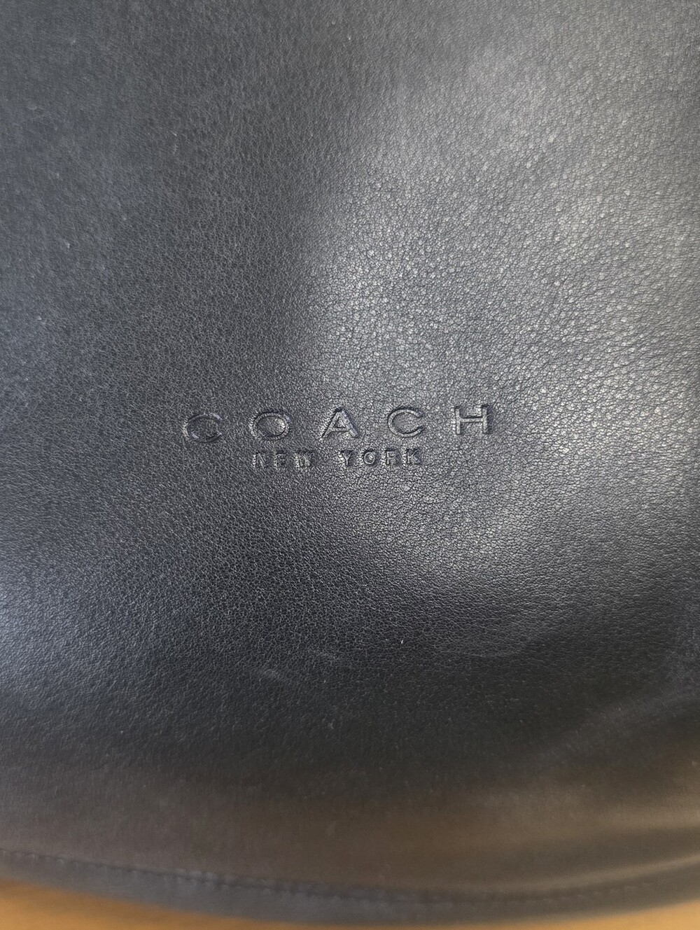 Coach Lexington 4180 Vintage 1998 Drawstring Bucket Bag Y2K Black Leather Italy - Picture 12 of 15